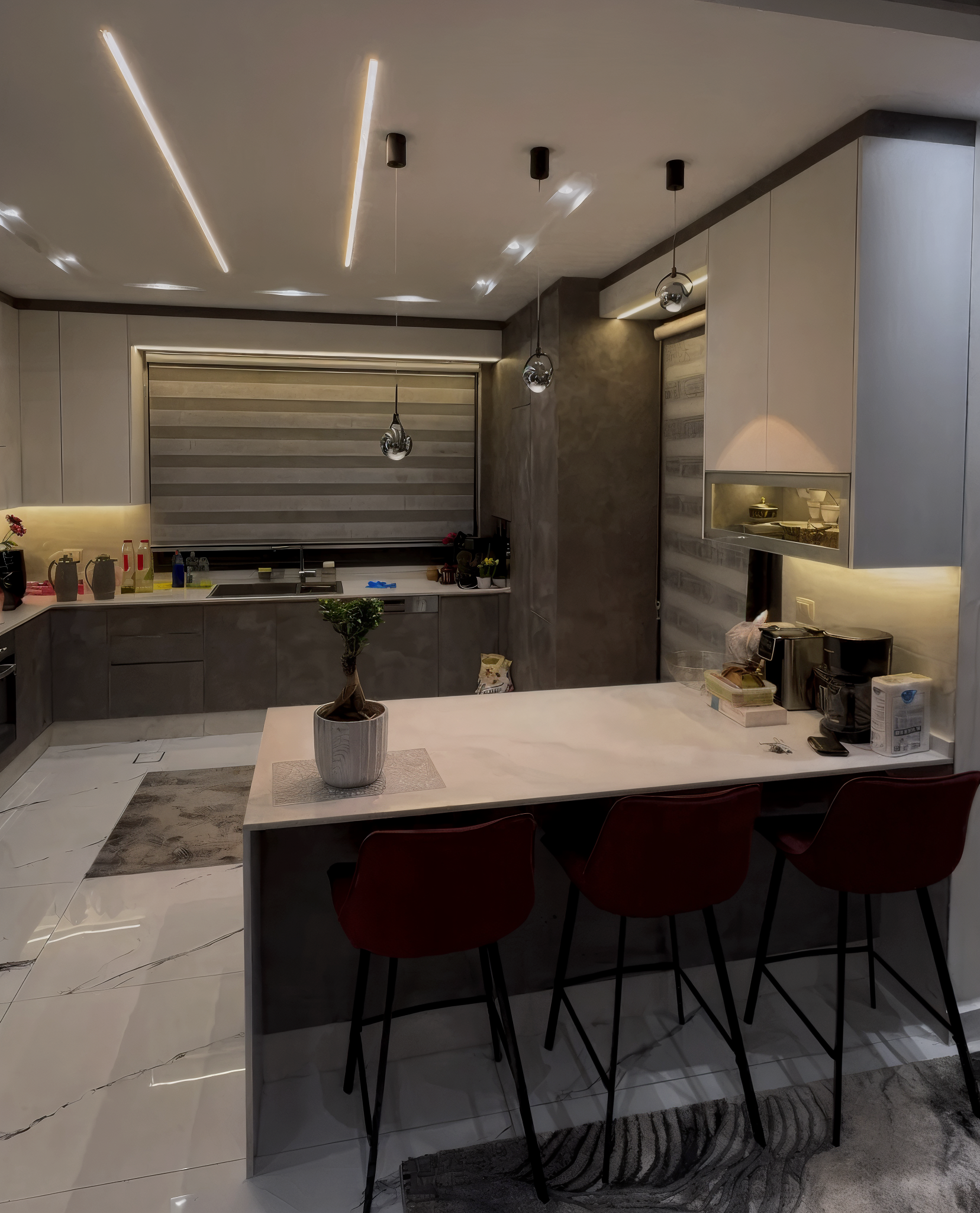 Luxury Open-Plan Kitchen