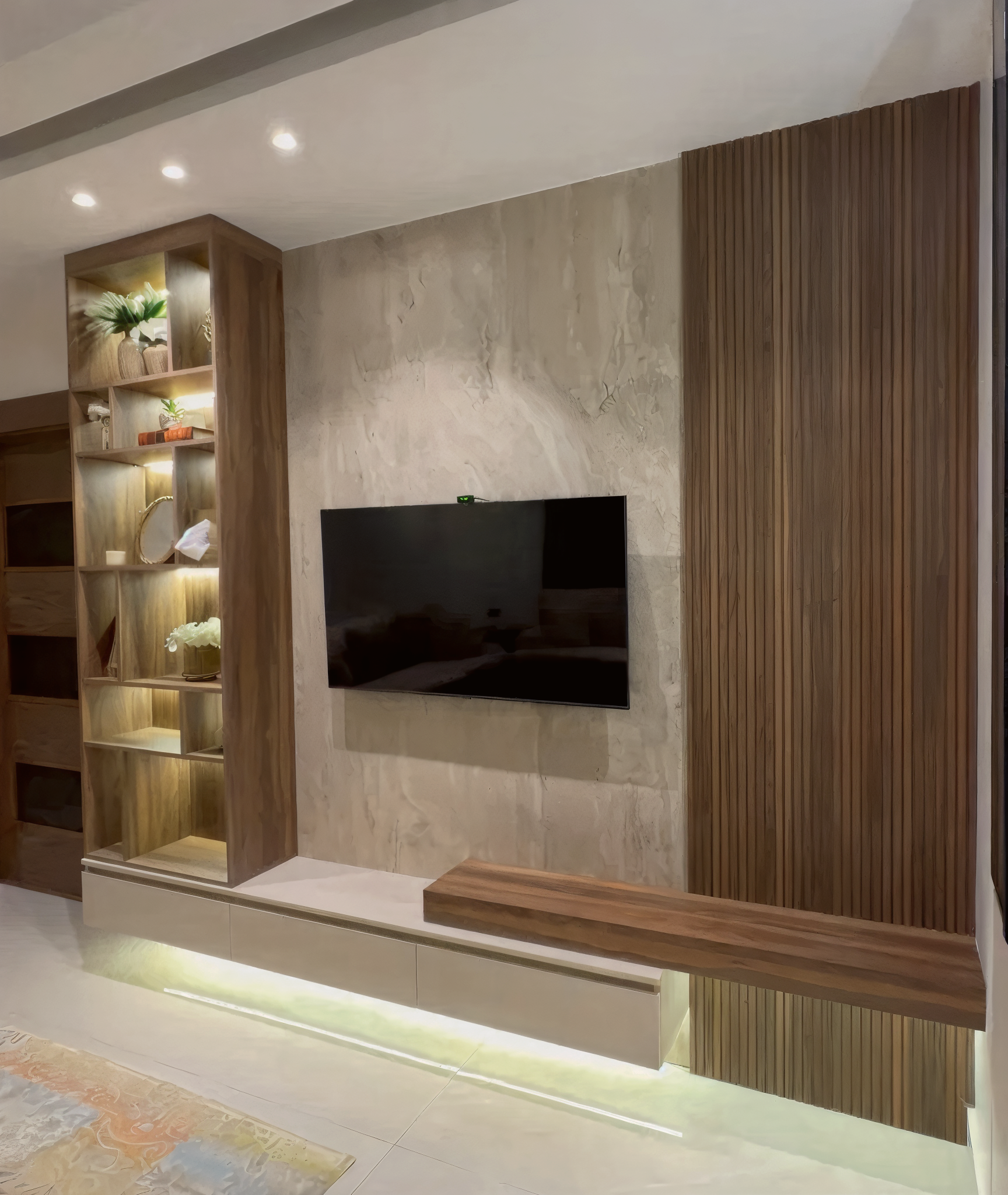 Custom Entertainment Wall